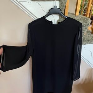 Vintage Classic LBD Jones New York w/ sheer sleeves Size 10